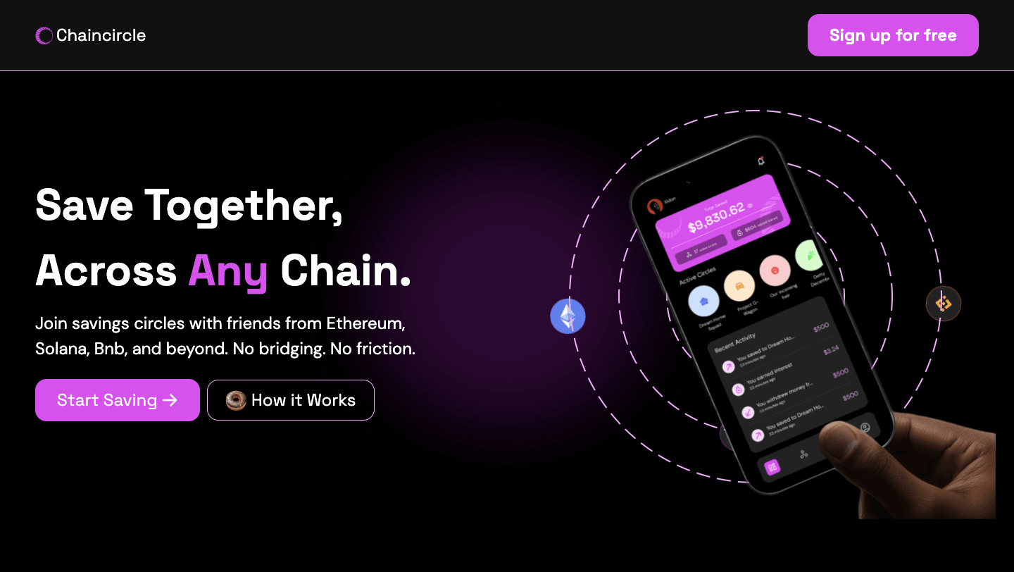 ChainCircle project screenshot